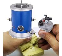 SENJINGHUA Machine de moulage sous vide de grande capacité de 1,5 L, machine d'injection de cire sous vide de 30 à 110 °C, pour la production de masse de modèles complexes, 110 V