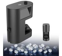 SENJINGHUA Microscope numérique avec écran LCD double face et lumière de remplissage LED, grossissement 30 à 200 fois, pour le traitement et les tests de bijoux, sans vidéo
