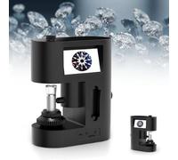 SENJINGHUA Microscope numérique LCD double face HD, visionneuse numérique diamant, grossissement 30-200x, kit de microscope biologique pour visionneuse d'inscription diamant, sans vidéo