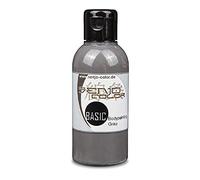 Senjo Color BASIC Body Painting Peinture 75ml | Liquide Peinture du Corps | Pour pinceaux et aérographe | Fabriqué en Allemagne | Gris