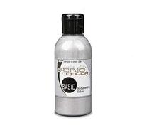 Senjo Color Basic Bodypainting Colour I Maquillage du visage et du corps I cosmétiques, testé dermatologiquement I couleur festival I 75ml I argent