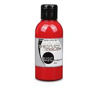Senjo Color Basic Bodypainting I Maquillage du visage et du corps I cosmétiques, testés dermatologiquement I carnaval, maquillage pour enfants I 75ml I rouge