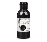 Senjo Color Body Painting Peinture 75ml | Liquide Peinture du Corps | Pour pinceaux et aérographe | Fabriqué en Allemagne (Noir)