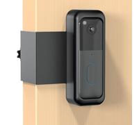SENLEG Support de Sonnette Blink - Anti-vol - sans perçage - Ne Bloque Pas Le détecteur de Mouvement - Facile à Installer - Convient pour caméra de Sonnette Blink (Noir)