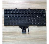 senlinxiaowu Dell Clavier anglais rétroéclairé pour Dell Latitude 7400 RN86F (pas pour Dell Latitude 7400 2 en 1)