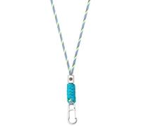 SENLLY Cordon de Cou pour Clés, Téléphone, Porte Badge, Design Tressé en Paracorde Porte-clé Lanière avec Matériel en Acier Inoxydable