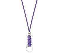 SENLLY Cordon de Cou pour Clés, Téléphone, Porte Badge, Design Tressé en Paracorde Porte-clé Lanière avec Matériel en Acier Inoxydable