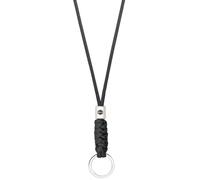 SENLLY Cordon de Cou pour Clés, Téléphone, Porte Badge, Design Tressé en Paracorde Porte-clé Lanière avec Matériel en Acier Inoxydable
