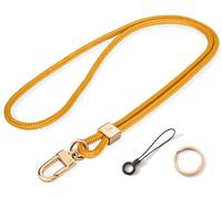 SENLLY Cordon tour Cou pour Clés, Original Minimaliste Design Porte Badge Lanière