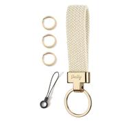 SENLLY Porte-Clés de Voiture Lanière, Universel Cordon pour Clé Fob Élastique