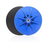 SenmaiTools Plateau de Ponçage Auto-Agrippant 8 Trous, Plaque Disque Abrasif Auto-Agrippant 215 mm pour TC-DW225, TE-DW225 et BT-SG 710 X (Ponceuse Murale)