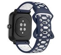 SenMore Bracelet pour Amazfit GTS, 20mm Universel Sport en lanières Bracelets Amazfit GTR 42mm/Amazfit GTS/2/2 Mini/2e/3/Amazfit Bip/Bip Lite/Bip U/Bip S/Bip U Pro.