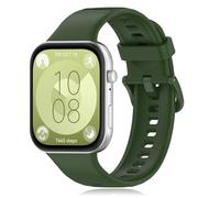 SenMore Silicone Bracelet Compatible avec Huawei Watch Fit 3/Fit 4, Réglable Sport Replacement Bracelet pour Watch Fit 3/4 Smartwatch.(No host)