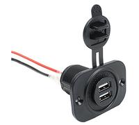 Senmubery Car Adaptateur Allume-Cigare Double Prise USB 12V pour Téléphone Portable Tablette GPS