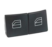 Senmubery Couvre-Bouton de Commutation de FenêTre pour Mercedes W204 W212 C e Glk Classe, Capuchons de Bouton de RéParation de Commutateur de FenêTre Avant Gauche + Droite