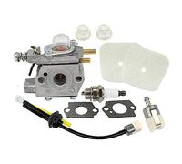 Senmubery Kit de Carburateur pour Echo Hca-2400 Ppsr-2433 Pe-2400 Srm-2400# Wt-424-1 Wt-424C