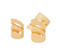 Senmubery Lot de 3 médiators guitare acoustique électrique ukulélé index médiators Pick guitare cordes instrument partie accessoire M