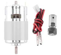 Senmubery Moteur de broche 775 avec pince de serrage ER11 et ligne de connexion, 24 V 20000 R/min, convient pour machine à découper CNC série 3018