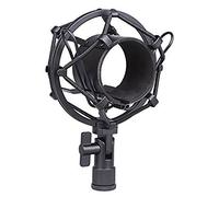 Senmubery Support antichoc pour micro à condensateur Noir 50 mm de diamètre 48 mm-54 mm de diamètre