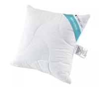 Senna Home Coussin Anti-Stress 40 x 40 Anti Stress réglable avec Fermeture éclair pour Dormir en Carbone