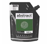 Sennelier 10-121521-809 Abstrait Acrylique Pochette de 500 ml Vert Hooker