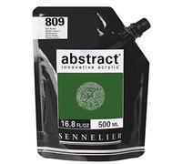 Sennelier 10-121521-809 Abstrait Acrylique Pochette de 500 ml Vert Hooker