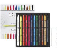 Sennelier 12 crayons Pastel secs Extra Fins et 1 carte