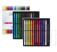 Sennelier 24 Crayons Pastel Secs Extra Fins et 1 Carte