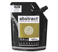 Sennelier Abstract Acrylic 500ml Pouch, Iridescent Gold, (10-121521-028)