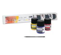 Sennelier Abstract Acrylic Ink - Set 6 X 12ML + Crayon Graphite offert