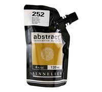 Sennelier : Abstract Acrylic Paint : 120ml : Satin : Yellow Ochre