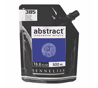 Sennelier Abstrait 10-121521-385 Pochette acrylique Bleu primaire 500 ml