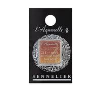 Sennelier Aquarelle demi Pan S1 - Burnt Sienna (211)