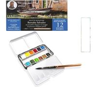 Sennelier Aquarelle Extra-Fines, sélection Barnaba Salvador, 12 ½ godets + 2 PCS