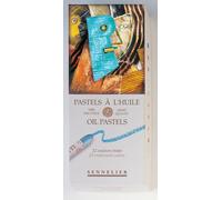 Sennelier Artiste Qualité Huile Pastel Set 12 Iridescent Scintillement Couleurs