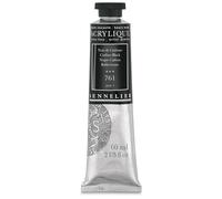 Sennelier Artists Acrylique - Carbon Black 60ml Tube by