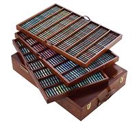 Sennelier Bâton Extra Doux Ensemble Pastel, Bois, Cuir, Laiton, Multicolore, 525 Count (Pack of 1)