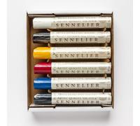 Sennelier Bâtons d'huile – Lot de 6 x 38 ml