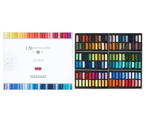 Sennelier - Boîte de 120 Demi-Pastels Assortis - Collection Paris - Pastels Tendres Haute Qualité pour Dessin Artistique, Estompe et Dégradés