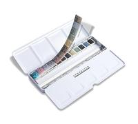 Sennelier Boîte en métal aquarelle avec 12 godets Natural Colours