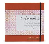 SENNELIER CARNET AQUARELLE SPI 20x20CM