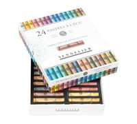 Sennelier Lot de 24 pastels extra-doux, multicolore
