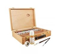 SENNELIER COFFRET BOIS GOUACHE 15X21ML +