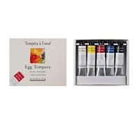 Sennelier Egg Tempera : Starter Set 5 x 21ml tubes