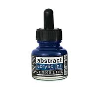 Encre Acrylique en flacon - bleu de chine - Sennelier