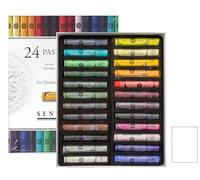 Sennelier Ensemble de Pastel secs 24 Pastels tendres à l'écu.DECOUVERTE
