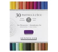Etui Pastels 'A l'écu' - 30 demi-pastels - Assortis Multicolore G