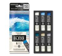 SENNELIER ETUI X6 MINI OIL STICKS PAYSAG