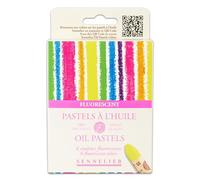Sennelier Étui 6 pastels à l'huile fluorescents