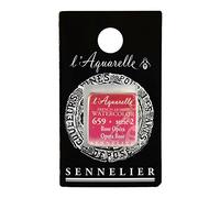 Sennelier Aquarelle Rose Opéra 659 extra-fine au miel demi-godet